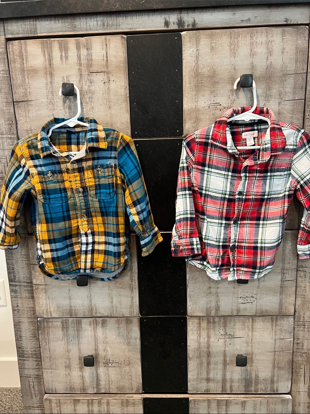 Boys 2T Flannel Set